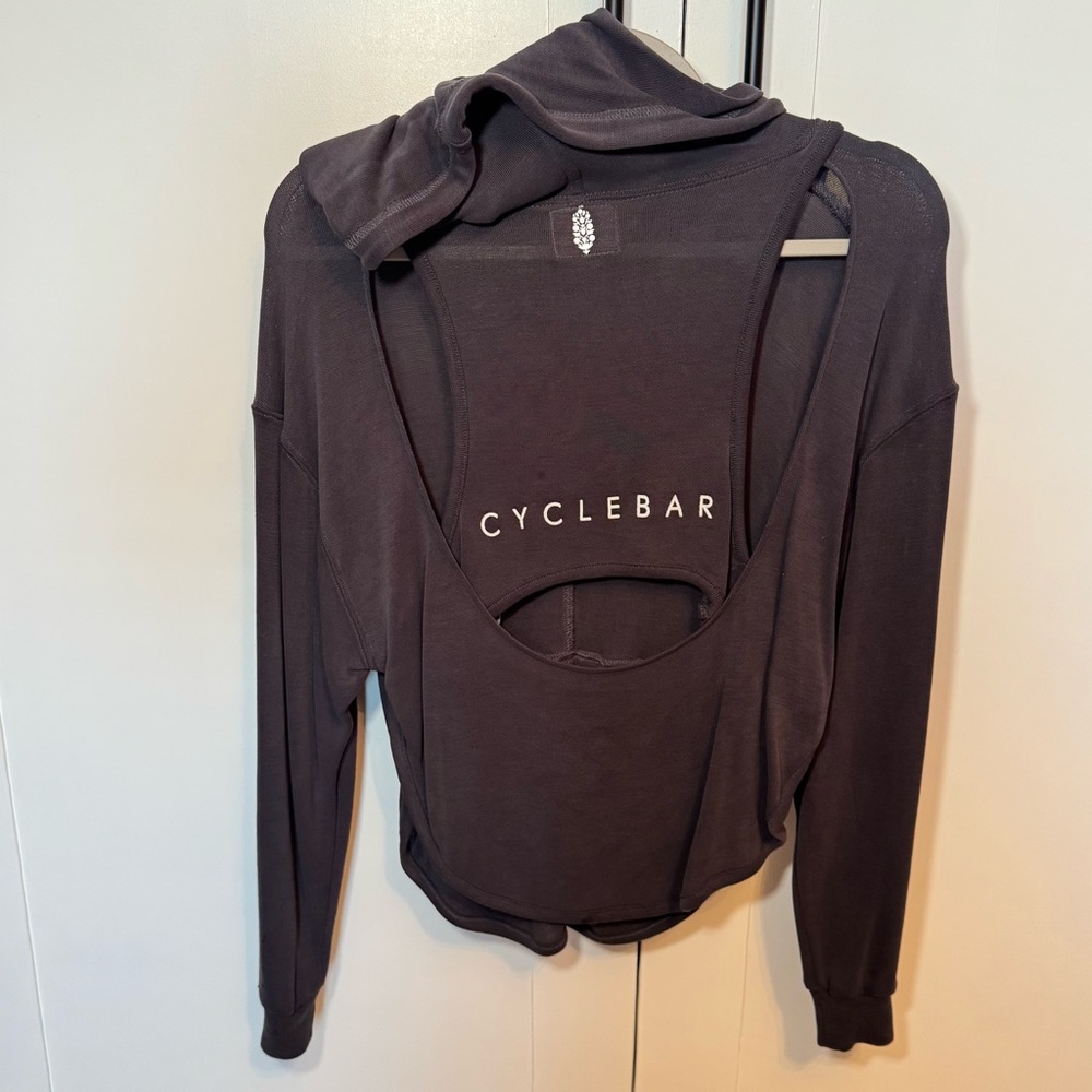Free People Fp Movement Open Back Hoodie View 3